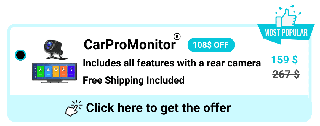 Buy Two Units of Car Pro Monitor