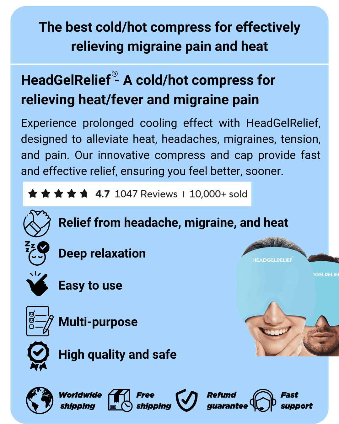 Head Gel Relief  